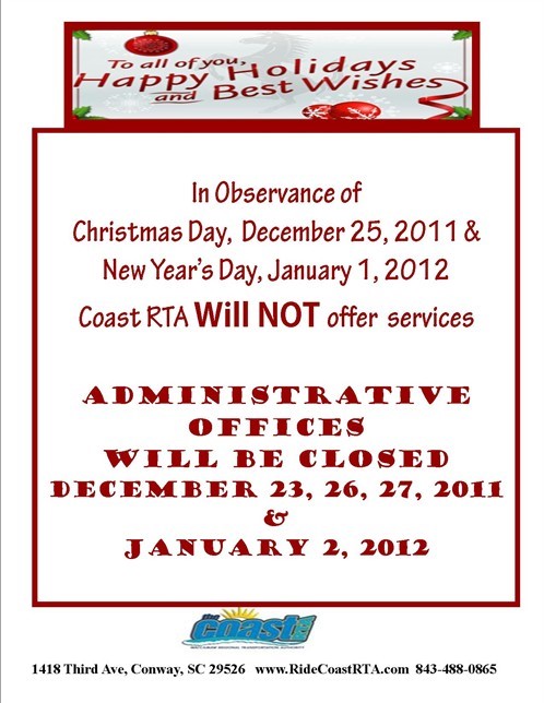 Christmas 2011 Flyer